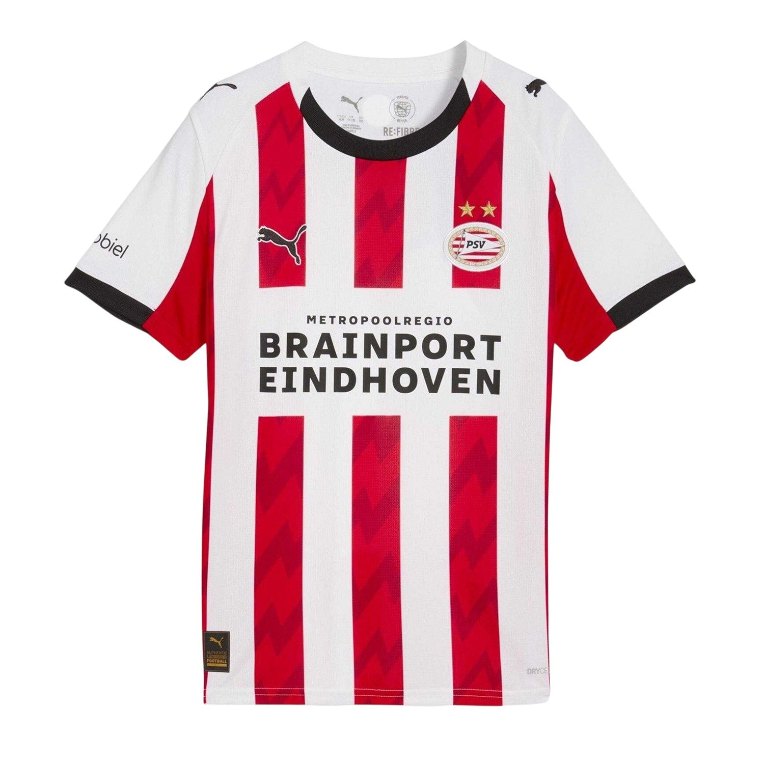 White-Red - Front - PSV Eindhoven Childrens-Kids 25-26 Puma Home Jersey