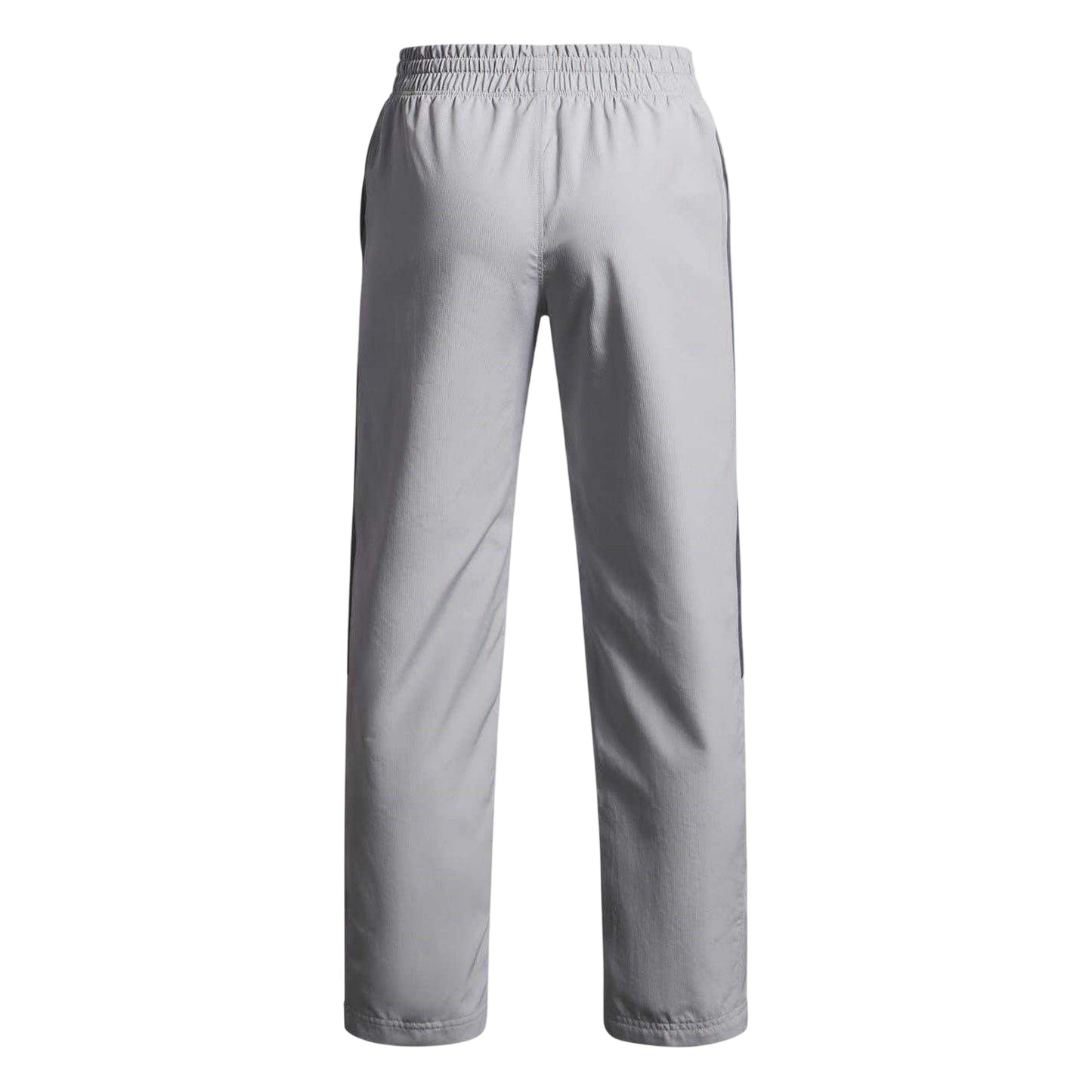 Grey - Back - Under Armour Boys Rival Woven Jogging Bottoms