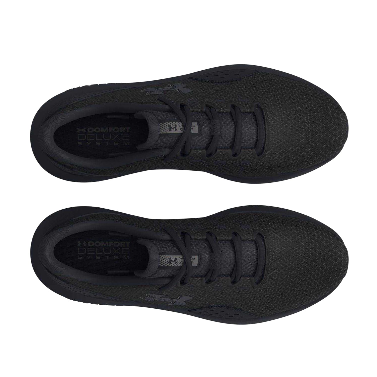 Triple Black - Side - Under Armour Womens-Ladies Logo Running Belt
