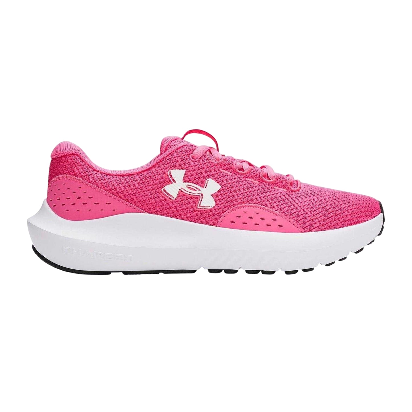 Super Pink - Front - Under Armour Womens-Ladies Logo Running Belt