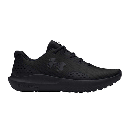 Triple Black - Front - Under Armour Womens-Ladies Logo Running Belt