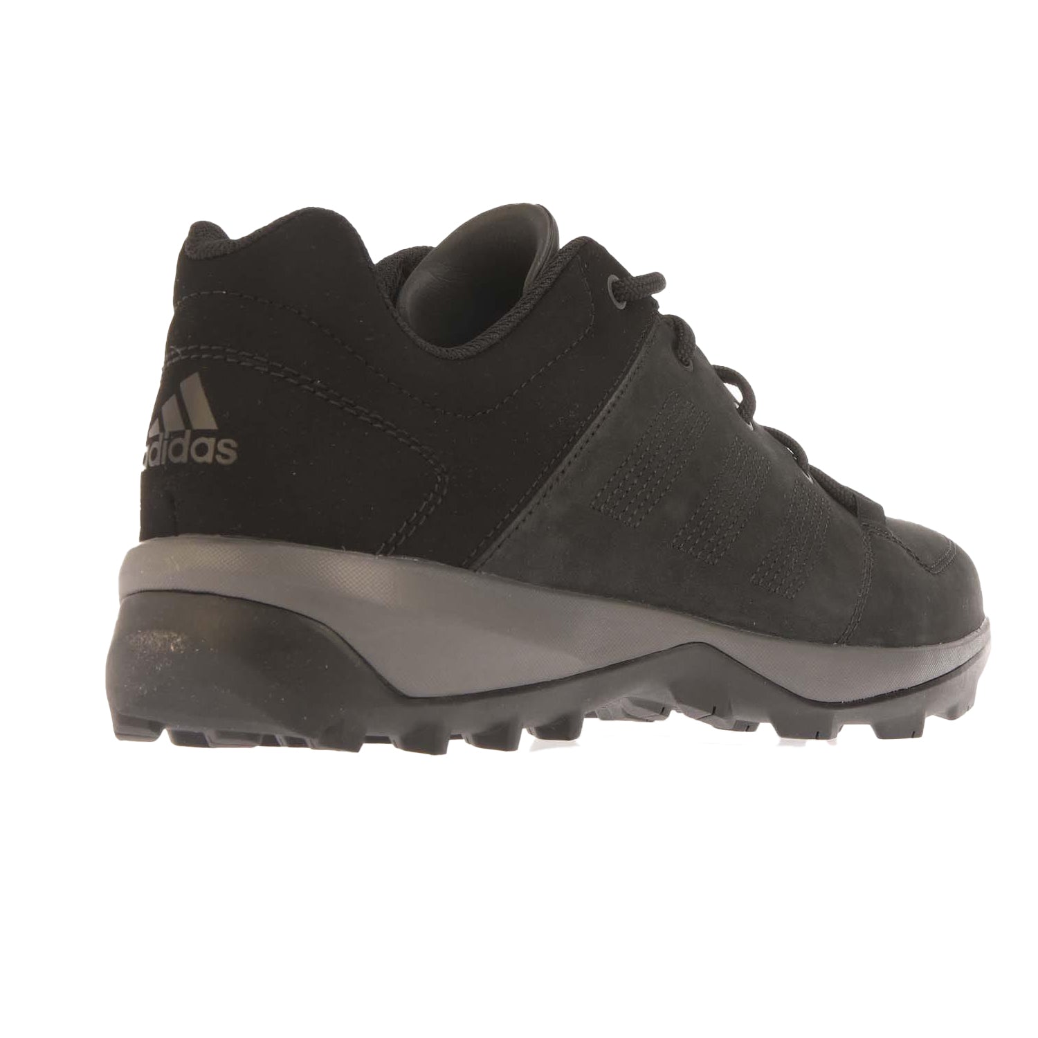 Black - Back - Adidas Mens Daroga Plus New Leather Trainers