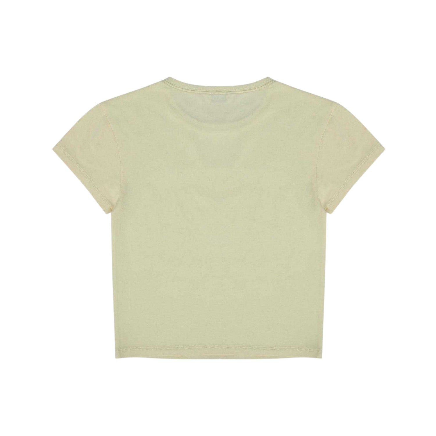 Lemon - Back - Jack Wills Womens-Ladies Lemon Slim Crop Top