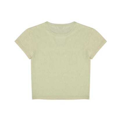 Lemon - Back - Jack Wills Womens-Ladies Lemon Slim Crop Top
