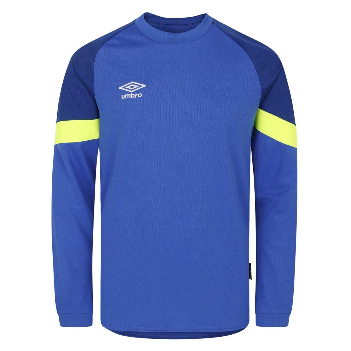 Dazzling Blue - Front - Umbro Childrens-Kids Raglan Goalkeeper Jersey