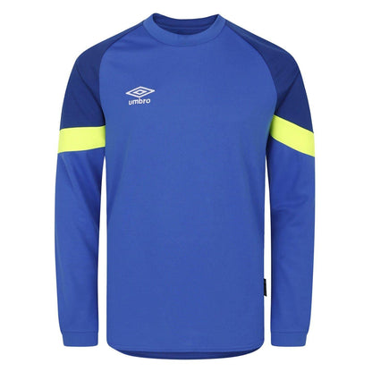 Dazzling Blue - Front - Umbro Childrens-Kids Raglan Goalkeeper Jersey