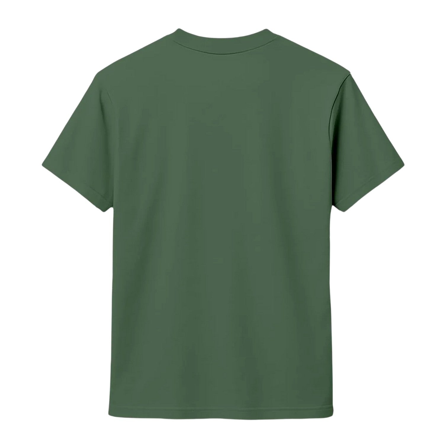 Military Green - Side - Republic of California Mens Old Flag Graphic Print Regular T-Shirt