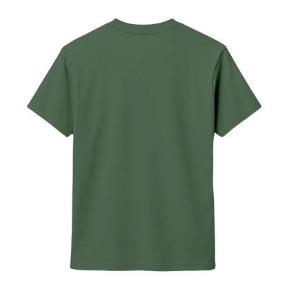 Military Green - Side - Republic of California Mens Old Flag Graphic Print Regular T-Shirt