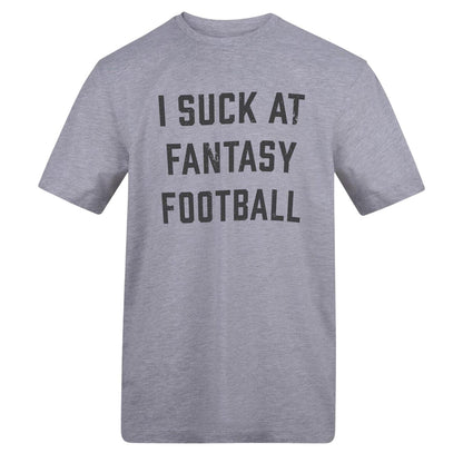 Grey - Front - AWD Unisex Adult Slogan Regular Short-Sleeved T-Shirt