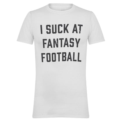 White - Front - AWD Unisex Adult Slogan Regular Short-Sleeved T-Shirt