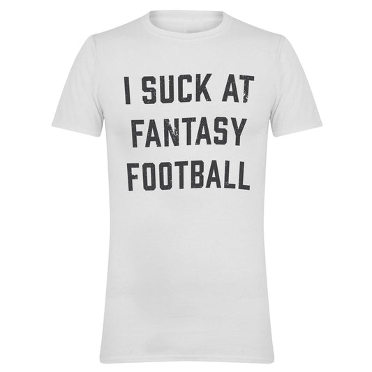 White - Front - AWD Unisex Adult Slogan Regular Short-Sleeved T-Shirt