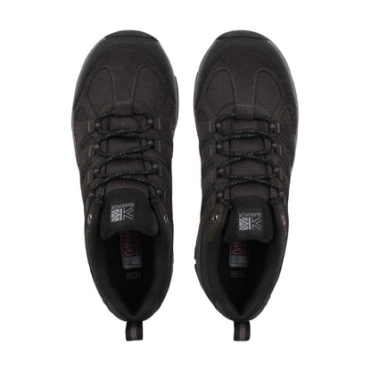 Charcoal - Lifestyle - Karrimor Mens Summit Leather Walking Shoes