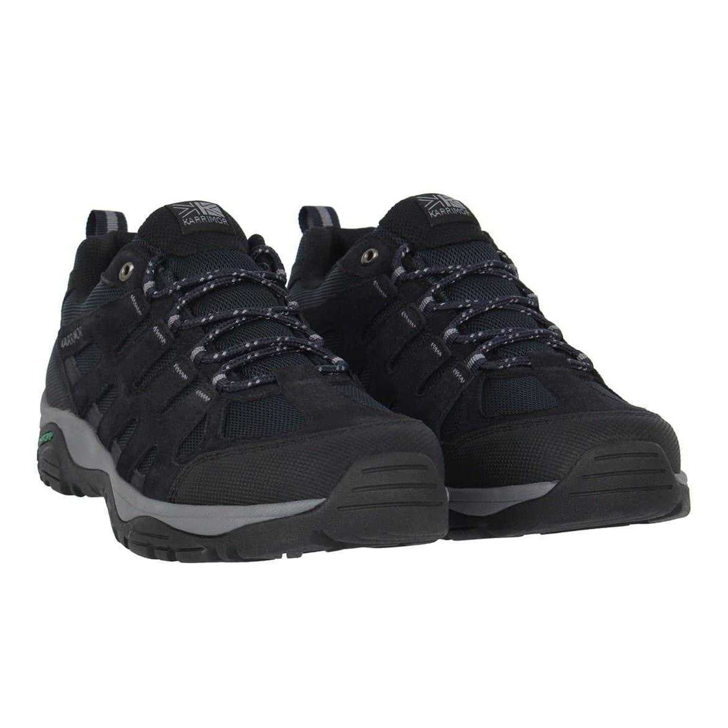 Navy - Front - Karrimor Mens Summit Leather Walking Shoes