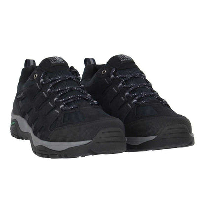 Navy - Front - Karrimor Mens Summit Leather Walking Shoes