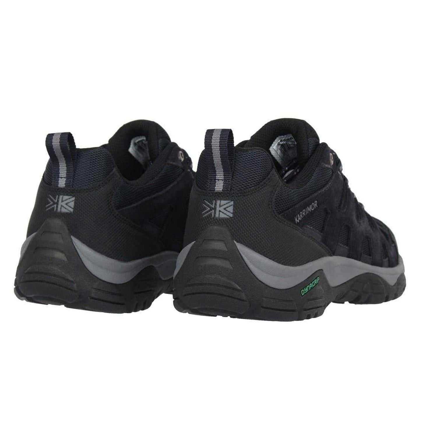 Navy - Back - Karrimor Mens Summit Leather Walking Shoes