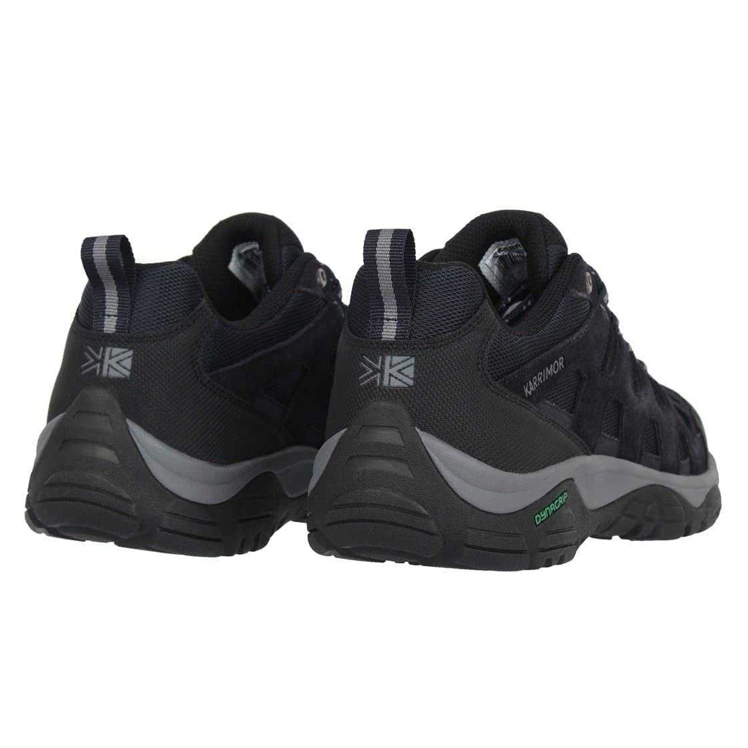 Navy - Back - Karrimor Mens Summit Leather Walking Shoes