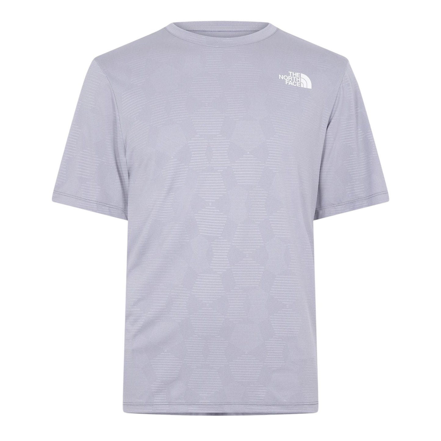 Mist - Front - The North Face Mens 24-7 Regular T-Shirt