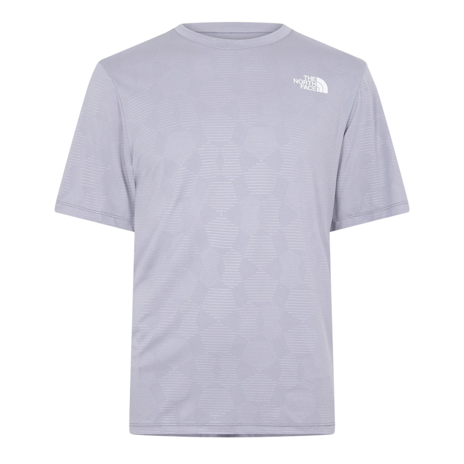 Mist - Front - The North Face Mens 24-7 Regular T-Shirt