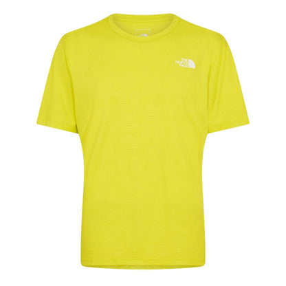 Green Sulphur - Front - The North Face Mens 24-7 Regular T-Shirt