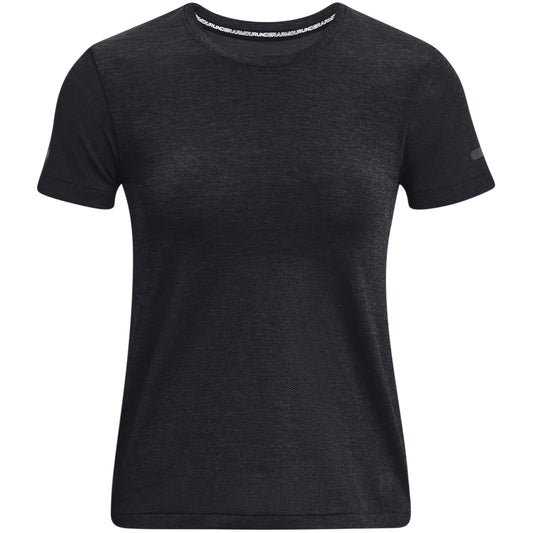 Black - Front - Under Armour Womens-Ladies Stride Regular T-Shirt