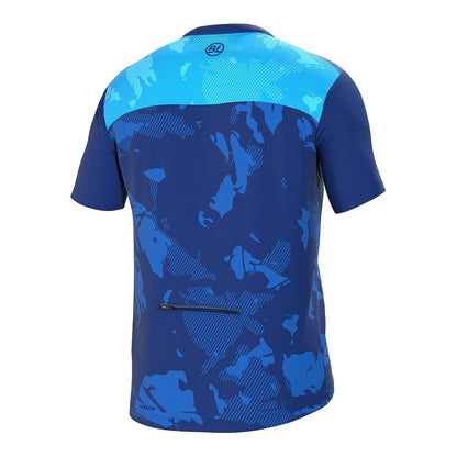 Dark Blue - Back - Bicycle Line Mens Nervesa Jersey
