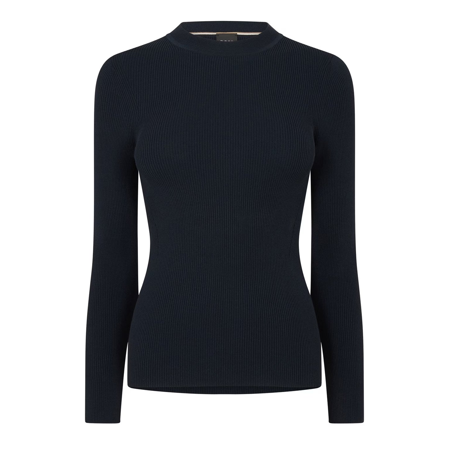 Blue - Front - Boss Womens-Ladies Febisan Knitted Sweatshirt