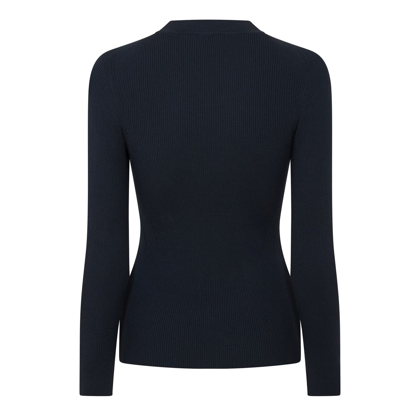 Blue - Back - Boss Womens-Ladies Febisan Knitted Sweatshirt