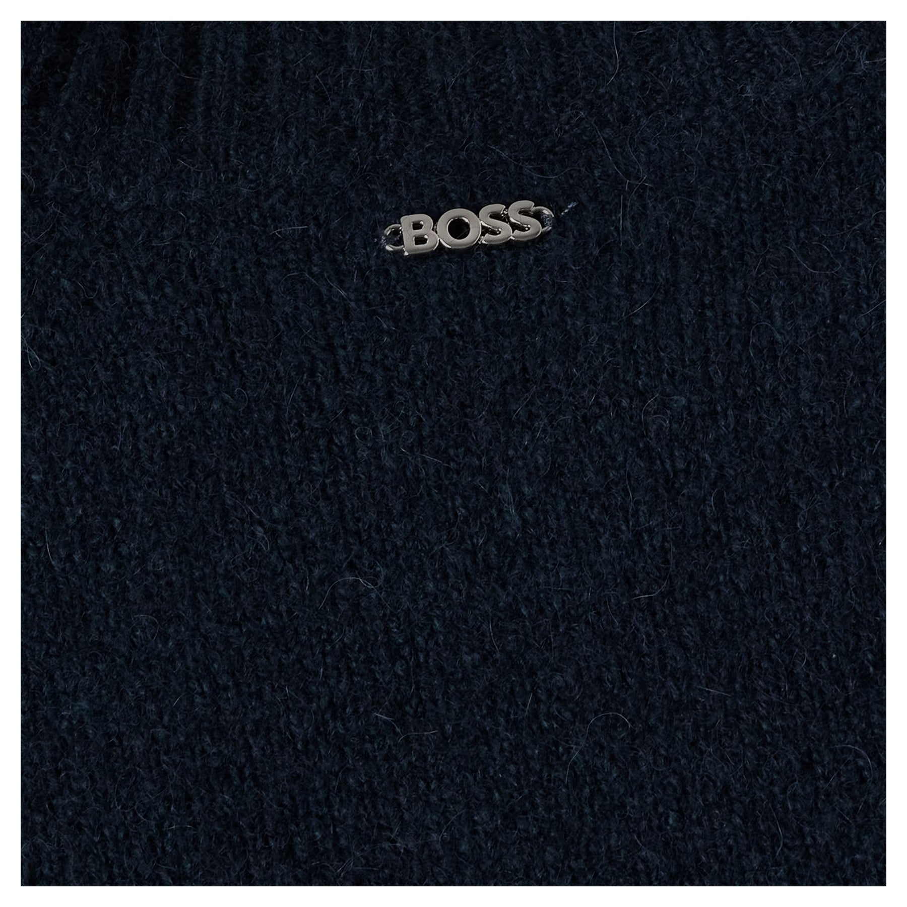 Blue - Side - Boss Womens-Ladies Febisan Knitted Sweatshirt