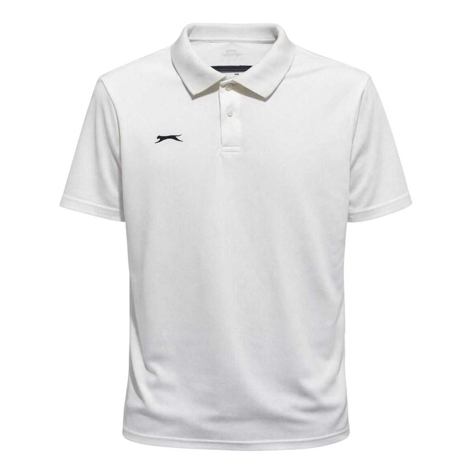 Cream - Front - Slazenger Childrens-Kids Aero Logo Polo Shirt