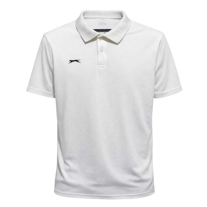 Cream - Front - Slazenger Childrens-Kids Aero Logo Polo Shirt