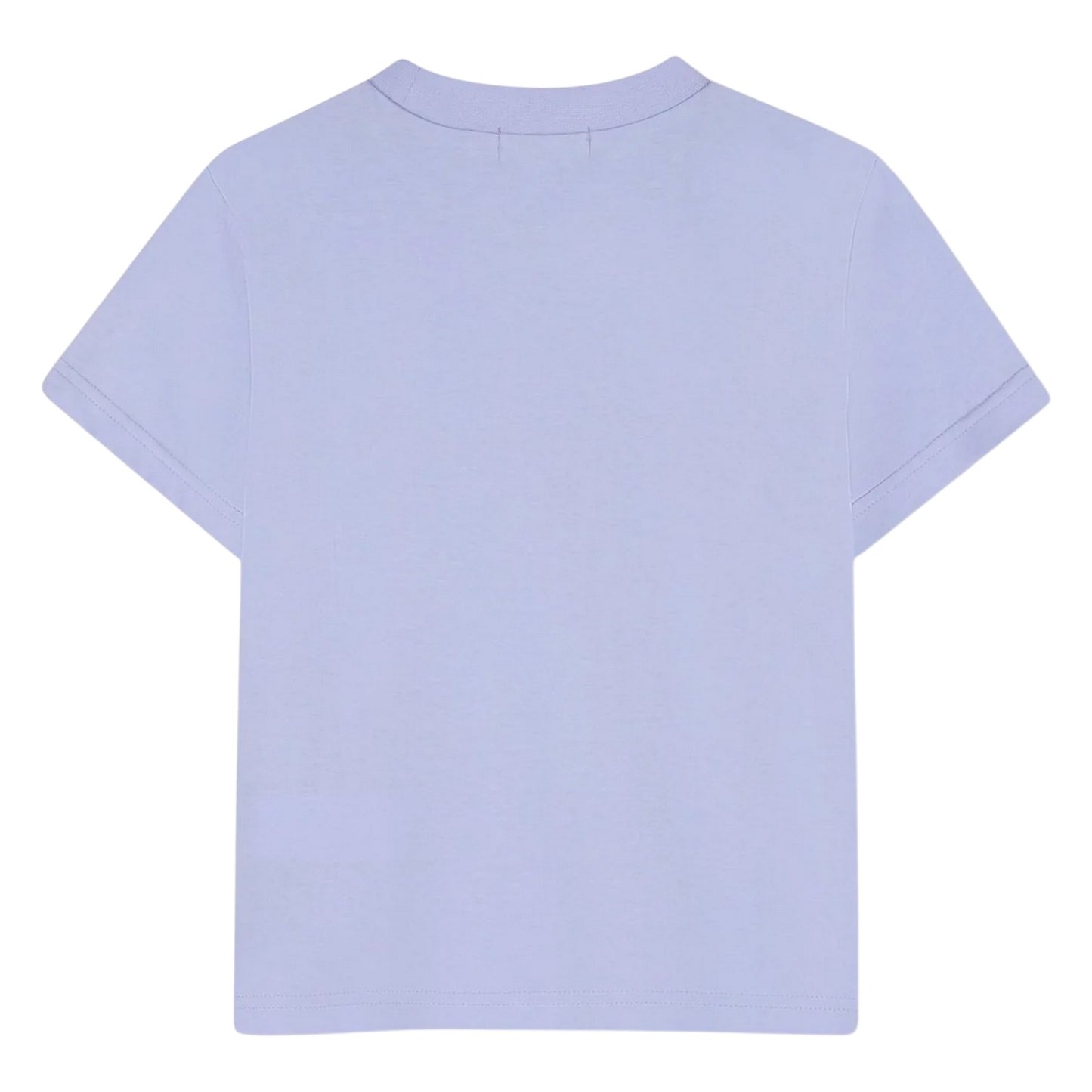 Blue - Back - Billieblush Childrens-Kids Regular Short-Sleeved T-Shirt