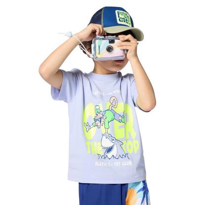 Blue - Lifestyle - Billieblush Childrens-Kids Regular Short-Sleeved T-Shirt