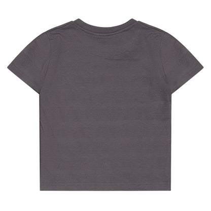Grey - Back - Farah Unisex Adult Silverstone Jersey Crew Neck T-Shirt