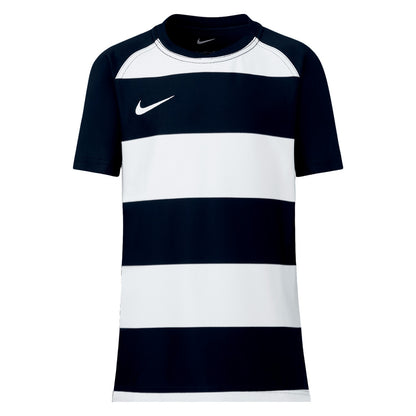 Obsidian Blue-White - Front - Nike Childrens-Kids Crew Neck Rugby Jersey