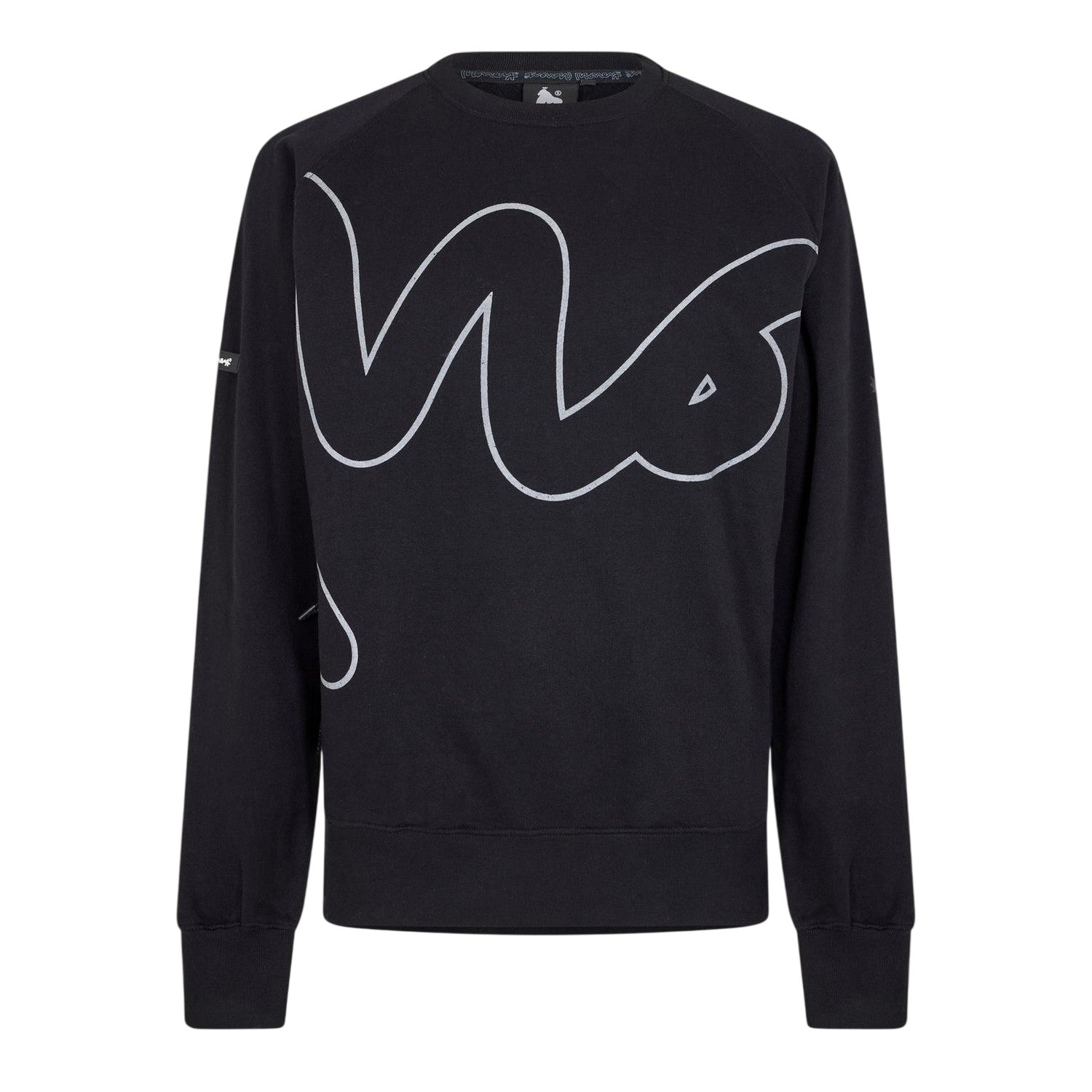 Black - Front - Money Unisex Adult Cotton Crew Neck Sweatshirt
