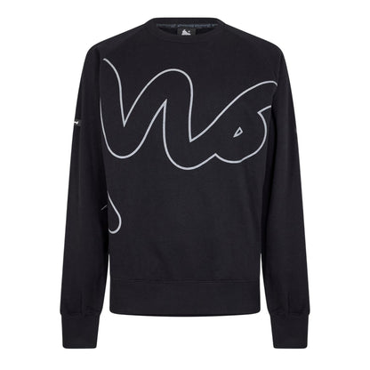 Black - Front - Money Unisex Adult Cotton Crew Neck Sweatshirt