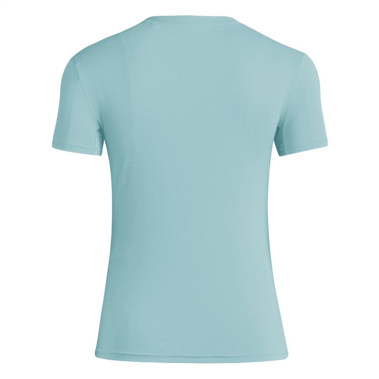 Teal - Back - Adidas Womens-Ladies Adizero Essentials Running T-Shirt