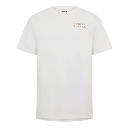 White - Front - Hurley Mens Sunrise T-Shirt