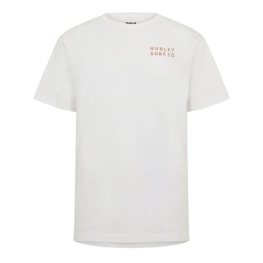 White - Front - Hurley Mens Sunrise T-Shirt