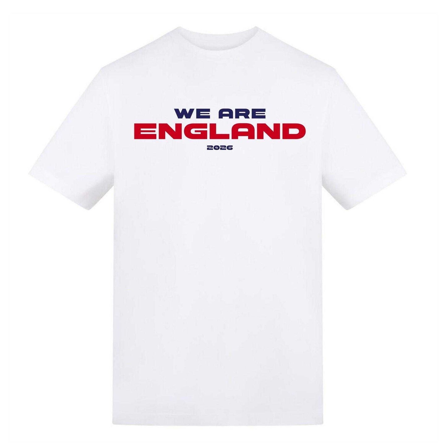 Grey - Front - AWD Unisex Adult We Are England T-Shirt