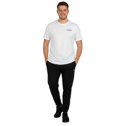 White - Lifestyle - Hurley Mens Throwback Back Print T-Shirt