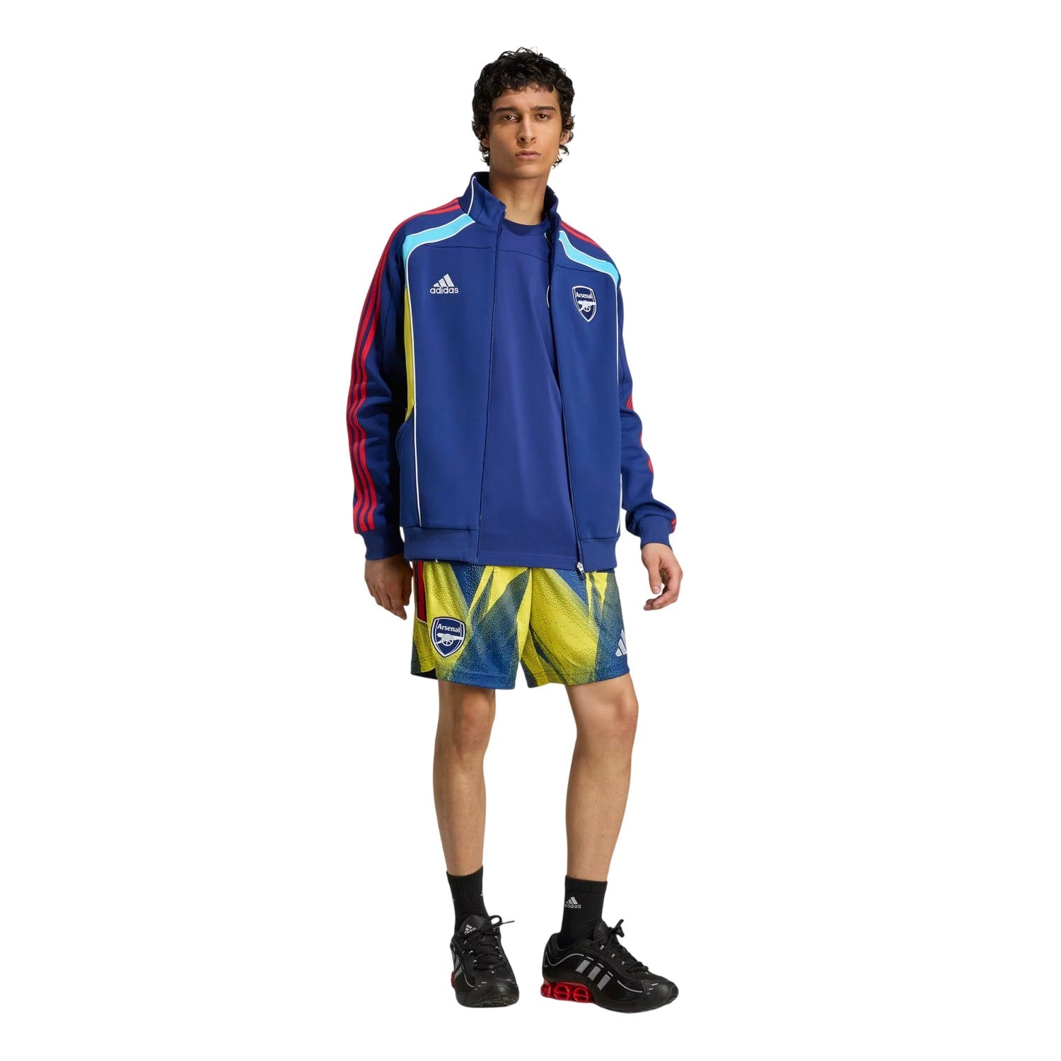 Blue-Yellow - Lifestyle - Adidas Unisex Adult Arsenal FC T-Shirt
