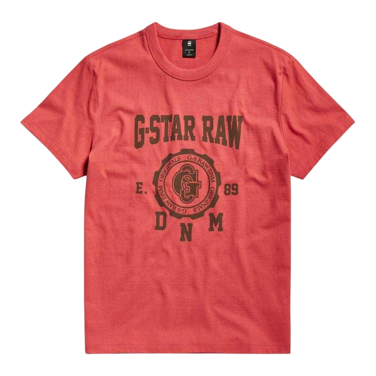 Red - Front - G-Star Mens Collegic Regular T-Shirt