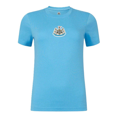 Azure Blue - Front - Castore Womens-Ladies Newcastle United FC Back Print T-Shirt
