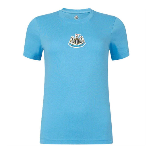 Azure Blue - Front - Castore Womens-Ladies Newcastle United FC Back Print T-Shirt