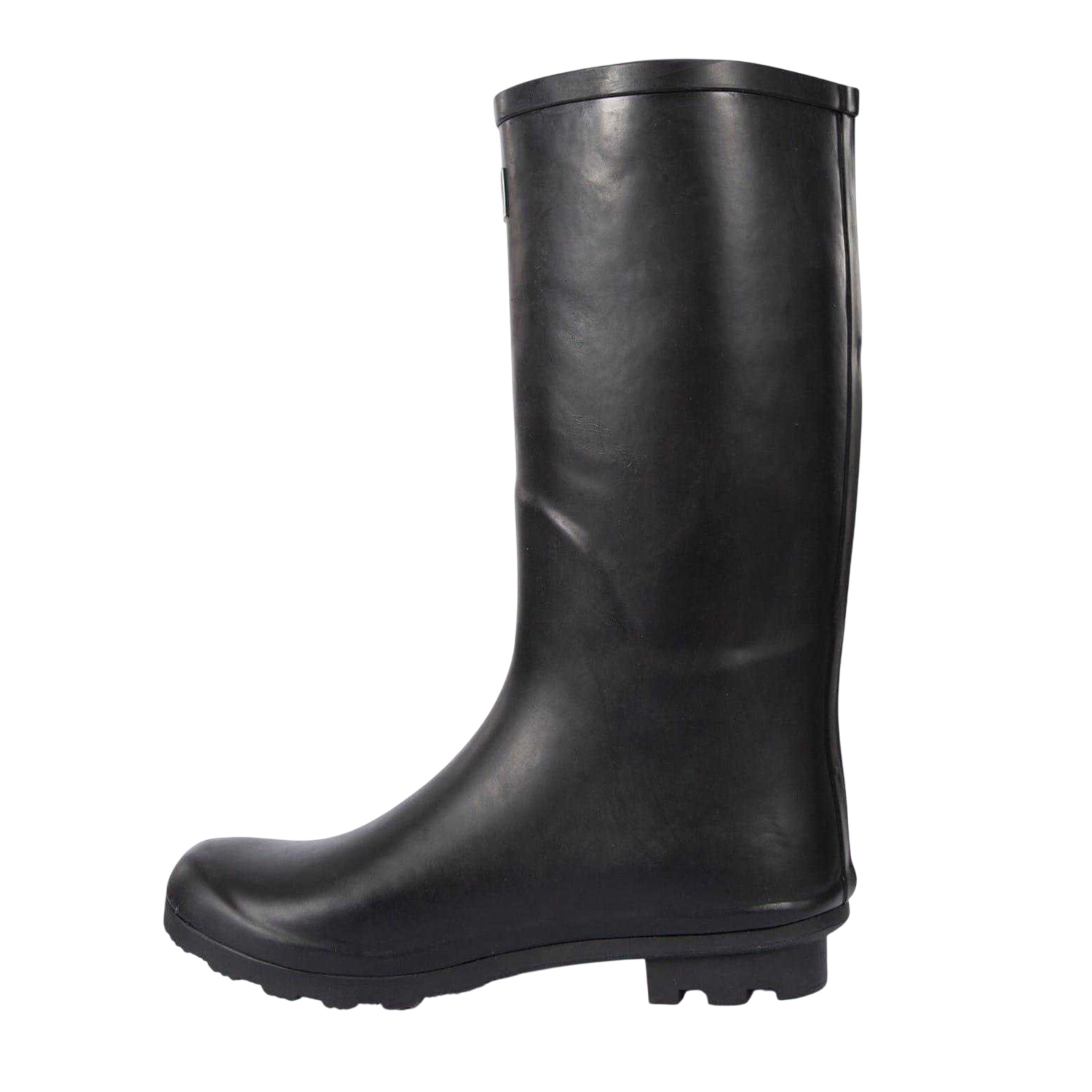 Black - Back - Trespass Womens-Ladies Round Toe Wellington Boots