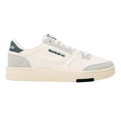 Chalk-Grey - Front - Reebok Childrens-Kids Leather Low Court Trainers