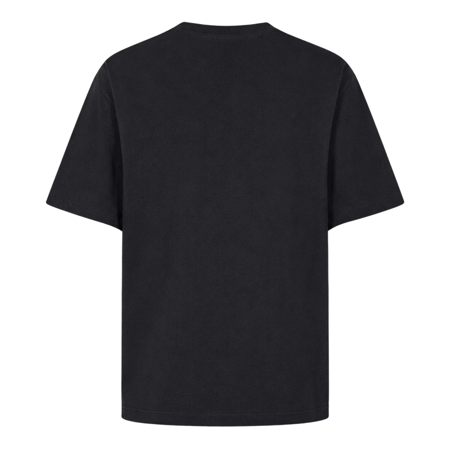Black-White - Back - Off White Mens Outline Skate T-Shirt