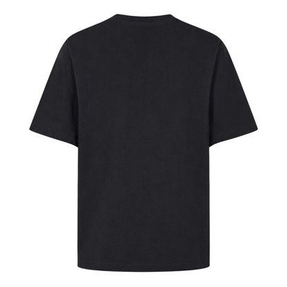 Black-White - Back - Off White Mens Outline Skate T-Shirt