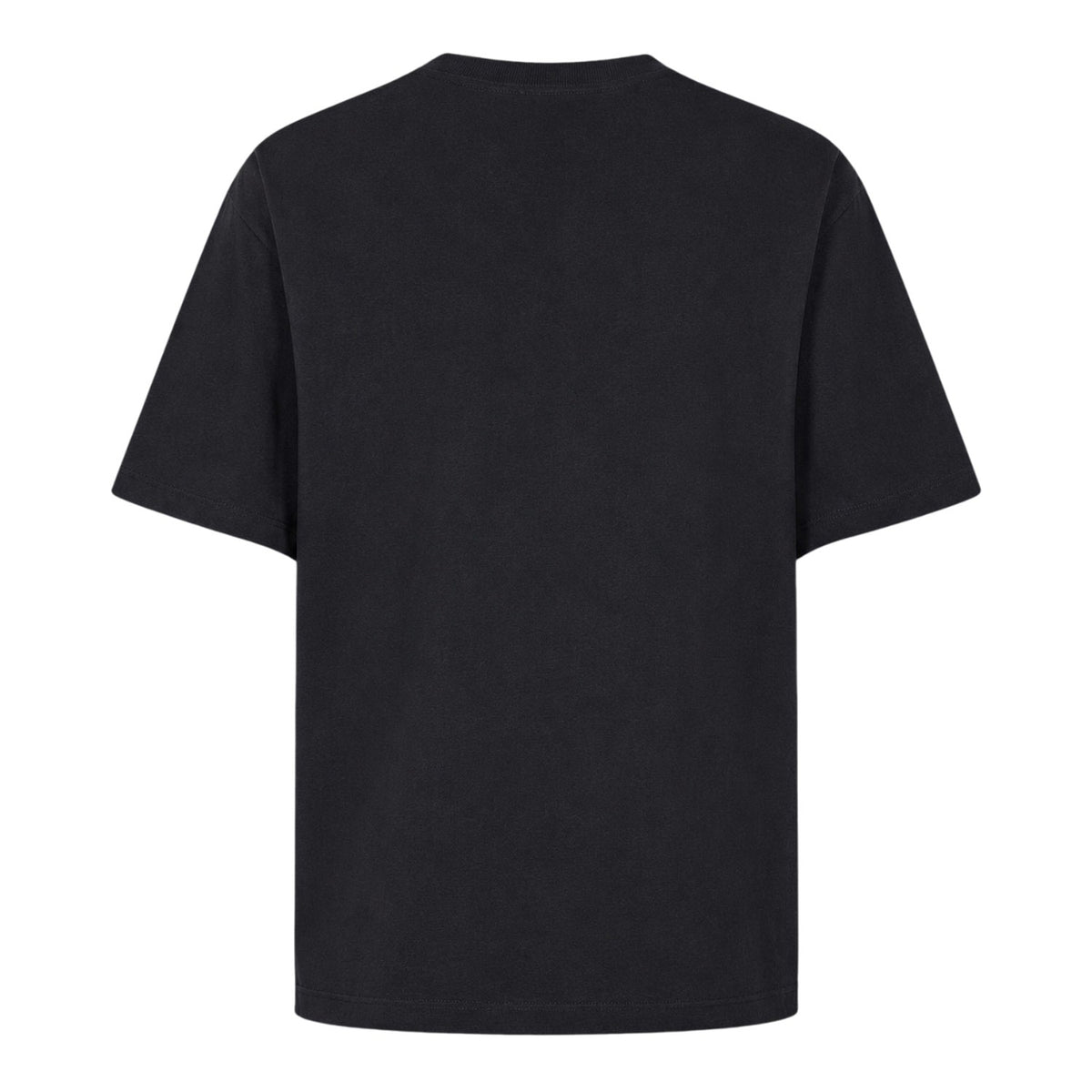 Black-White - Back - Off White Mens Outline Skate T-Shirt